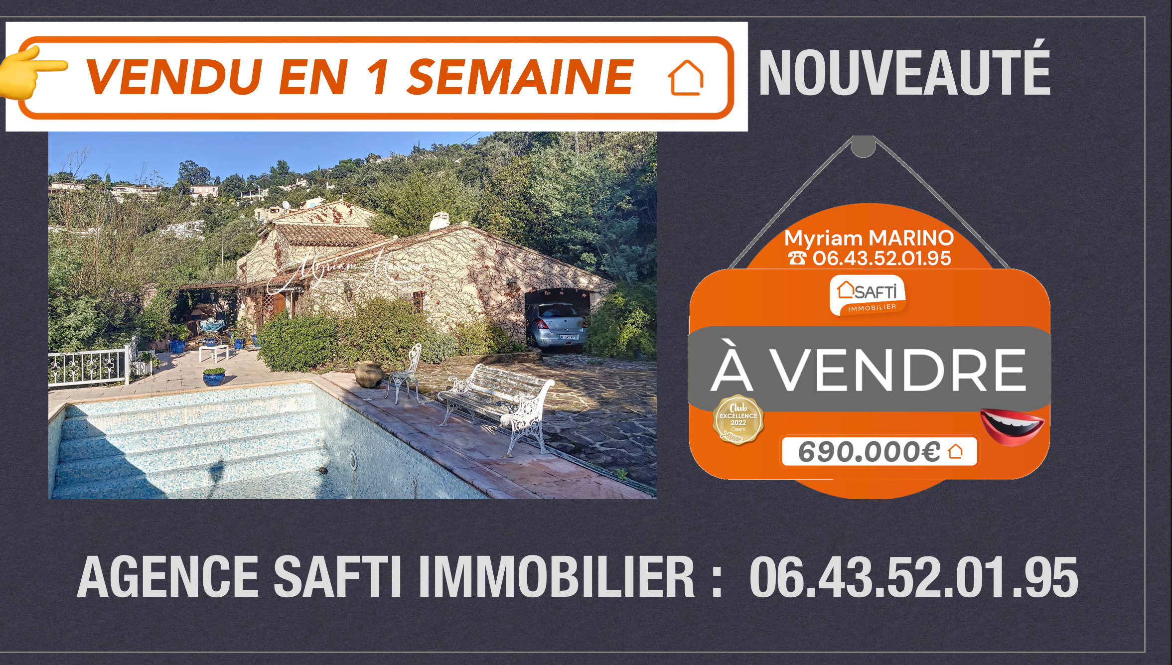 bien immobilier à vendre secteur saint-aygulf